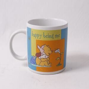 Disney Winnie the Pooh Happy Being Me Coffee Cup Graphic Mug ~ 260325-WH 1037